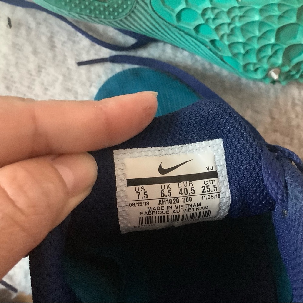 Nike zoom Rival M 7.5 green abyss hyper jade - Picture 4 of 7